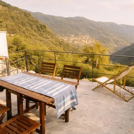 Lägenhet Valley And Sea View - Relax Between The Village And Olive Trees Canepa
